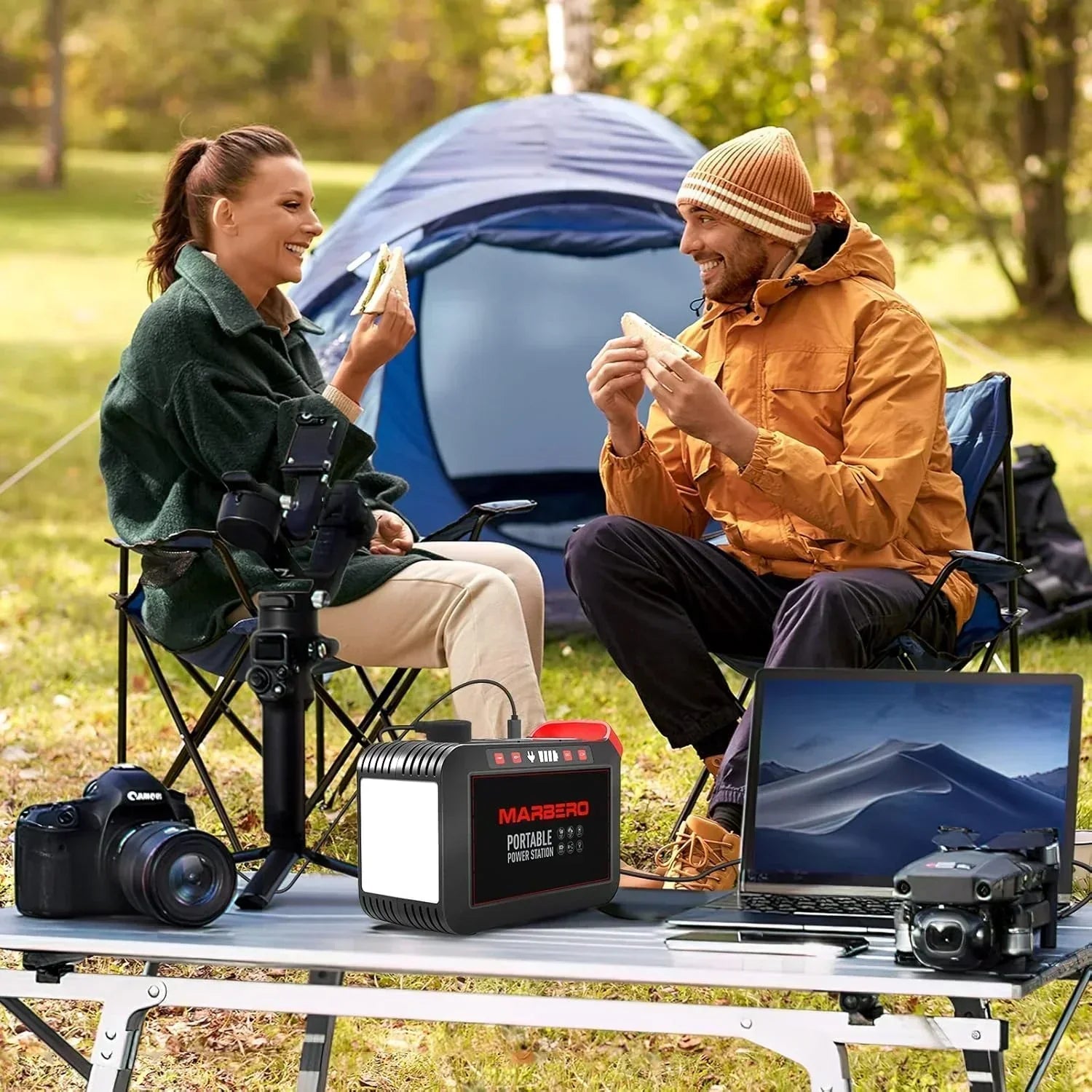 Portable Power Station 88Wh Camping Lithium Battery Solar Generator Fast Charging Power Bank wourant