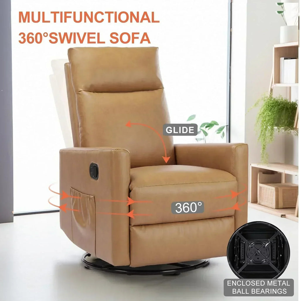 Sweetcrispy Massage Recliner Chair for Adults Adjustable Home Theater Seating wourant