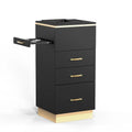 OmySalon Salon Storage Station Barber Stations Beauty Salon Spa Equipment with 3 Drawers wourant