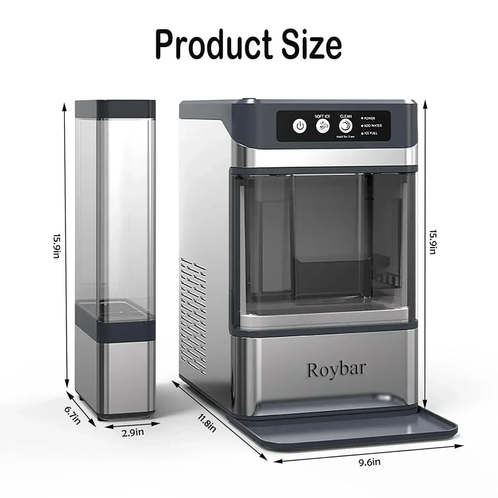 Large Capacity Ice Makers Countertop One-Click Operation Self-Cleaning Portable Ice Maker wourant