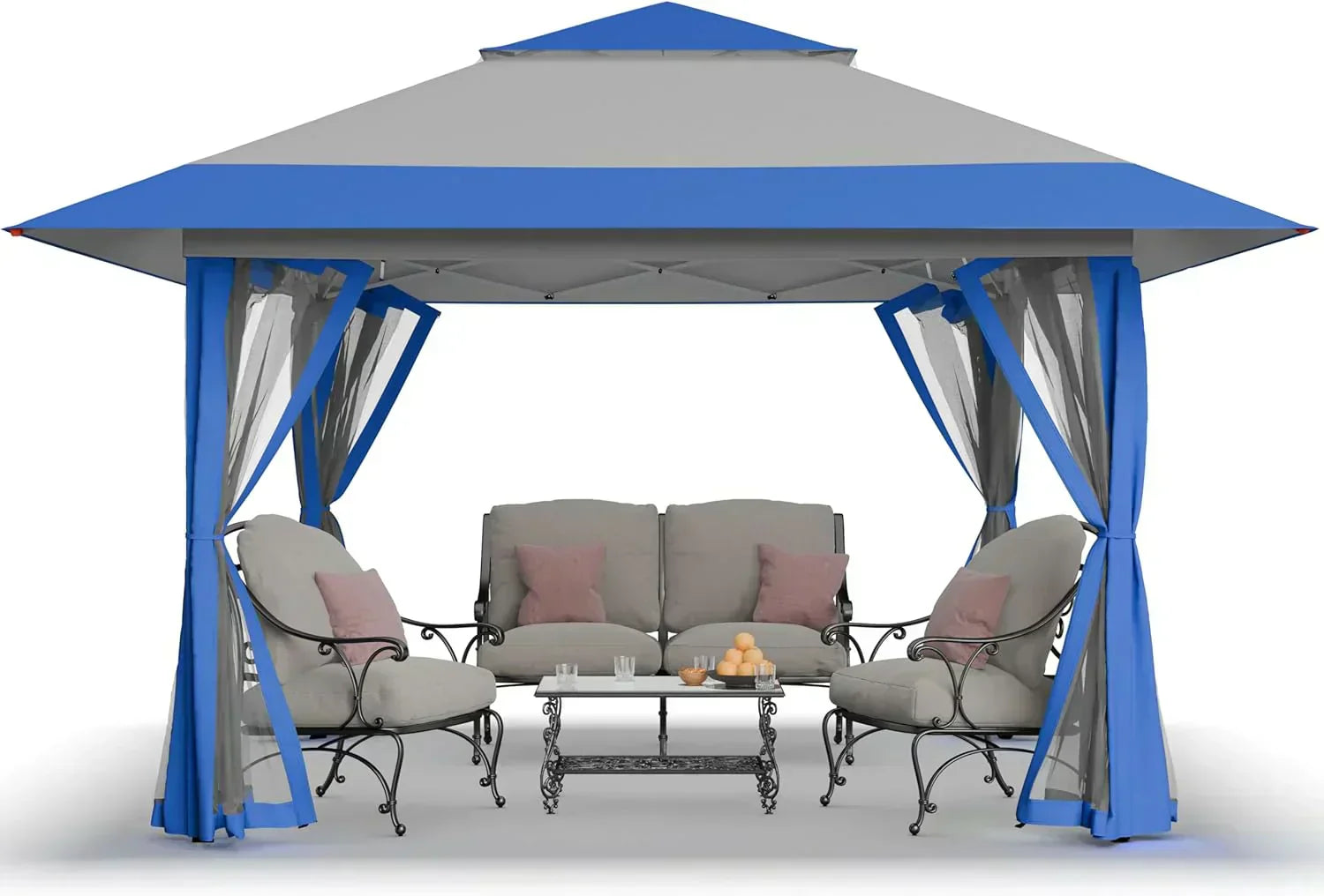 CROWN SHADES 13x13 Pop Up Gazebo Canopy Tent Gazebos on Clearance Outdoor Gazebo wourant
