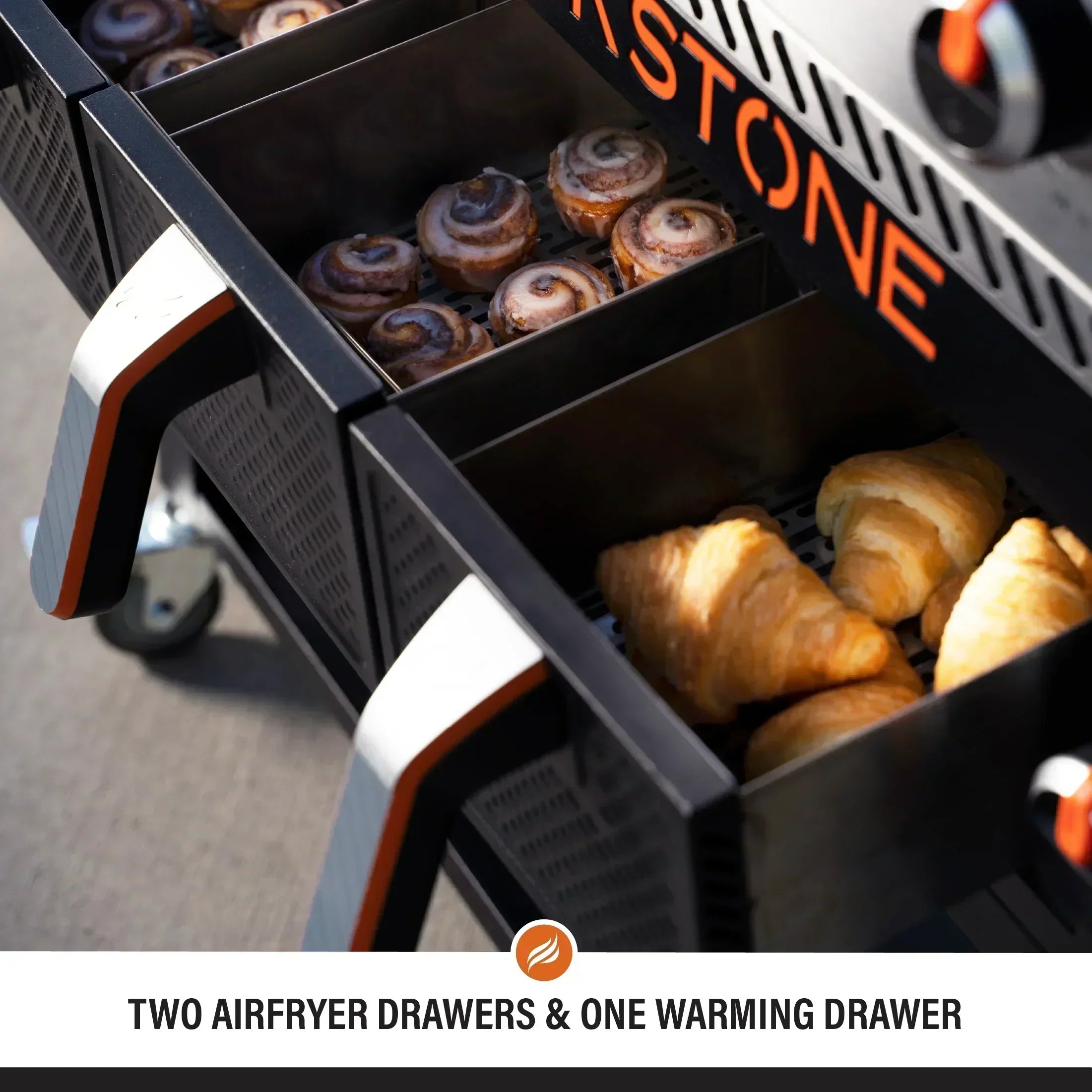 Blackstone 4-Burner 36" Propane Griddle with Air Fryer and Hood wourant