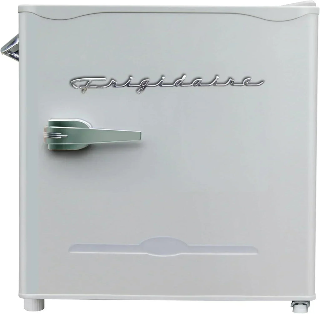 Frigidaire EFR176 Retro Compact Fridge with Chiller Mini Refrigerator Built-in Bottle Opener wourant