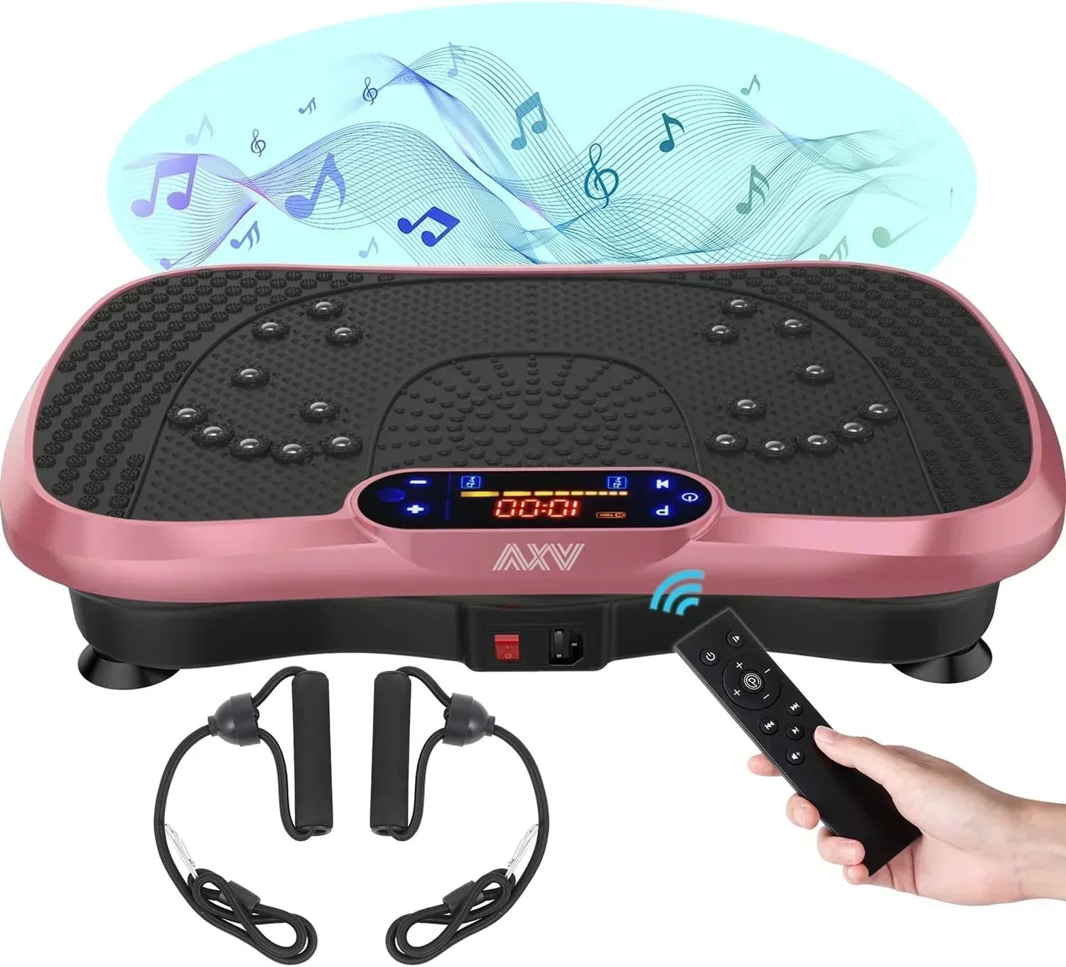 AXV Vibration Plate Fitness Platform Trainer Suitable for men and women to lose weight wourant