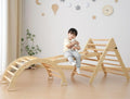 Foldable Wooden Toddler Baby Climbing Toy Gym Indoor Playground Jungle Gym for Baby Toddler wourant