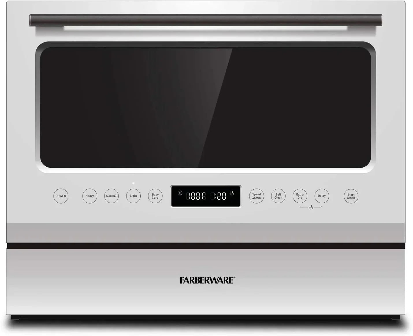 Farberware Compact 6-Station Dishwasher Portable Mini Countertop Dishwasher wourant