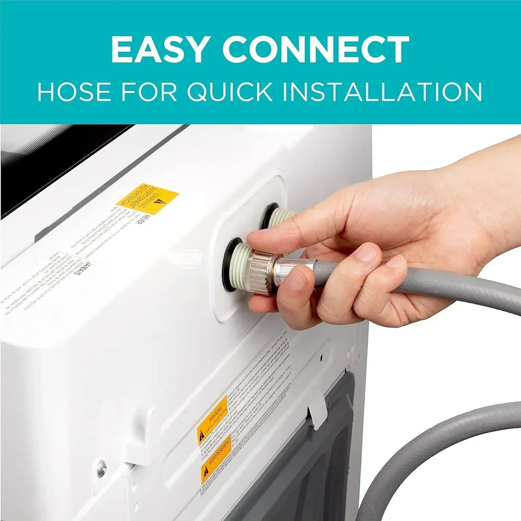 Portable Washer 6.6 lb. Capacity Washing Machine for Homes & Apartments 5 Wash Cycles wourant