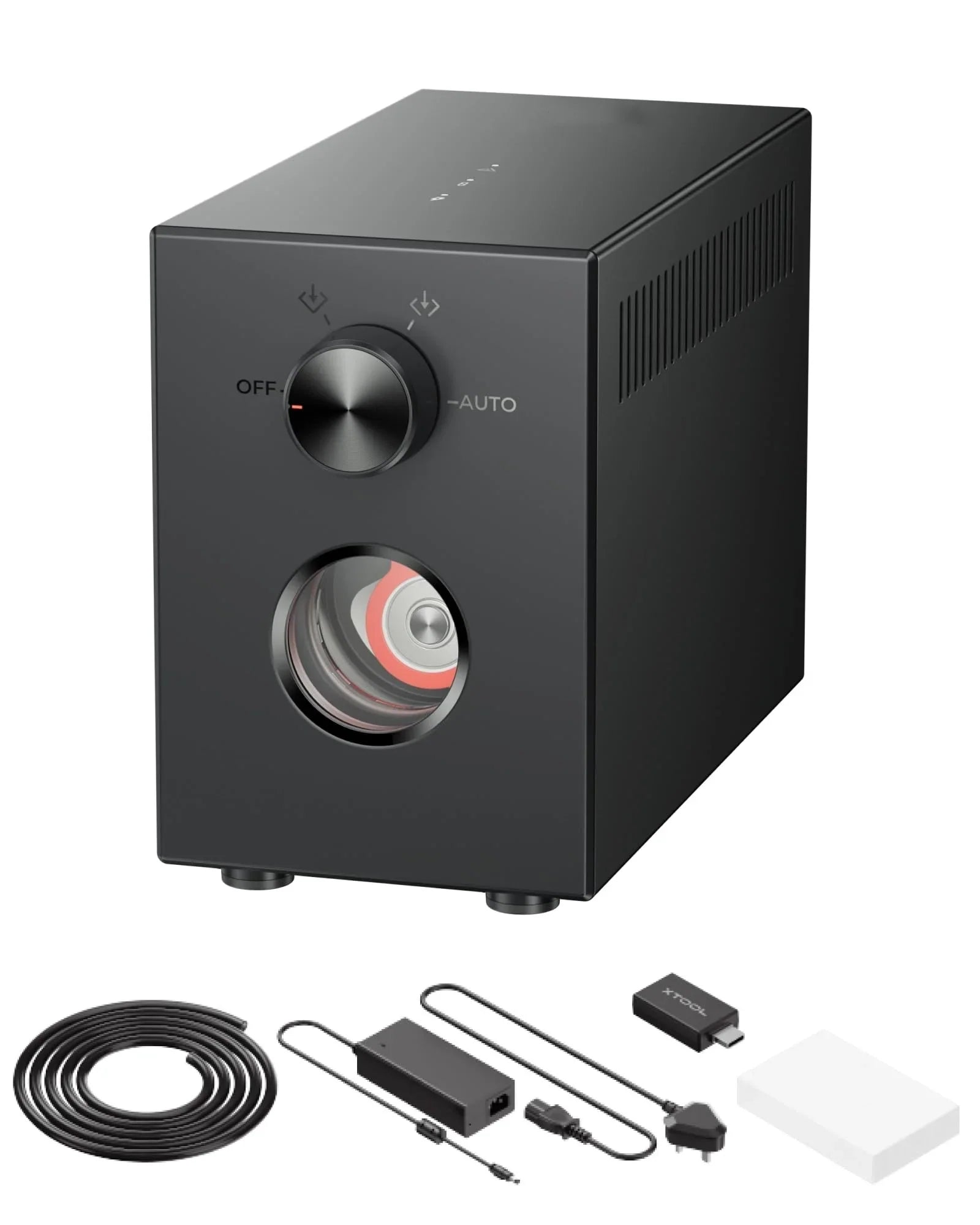Air-Compress Assist with Upgraded Metal Piston Pump 30L/min Air Output for Laser Cutter wourant
