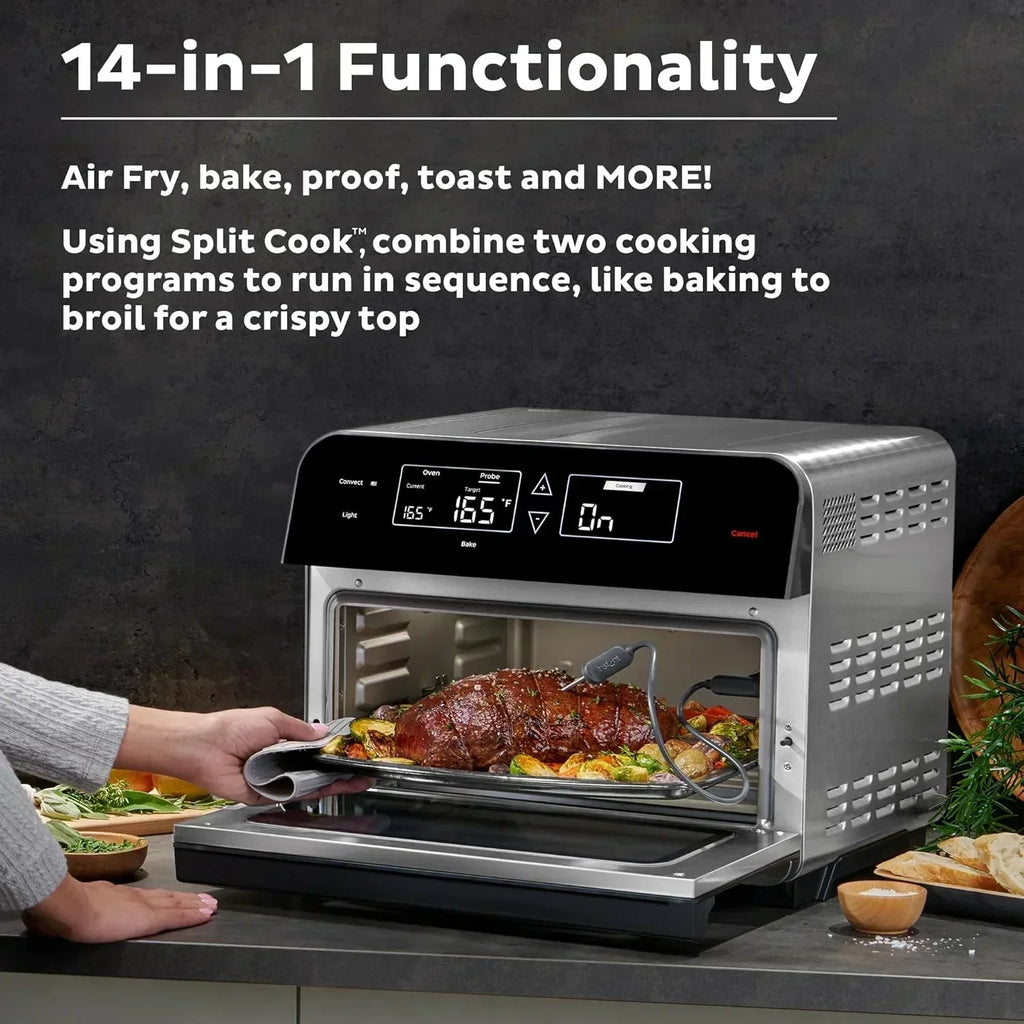 Instant Pot Omni Plus 19QT/18L Toaster Oven Air Fryer 10-in-1 Functions Fits 12" Pizza Crisp Broil wourant