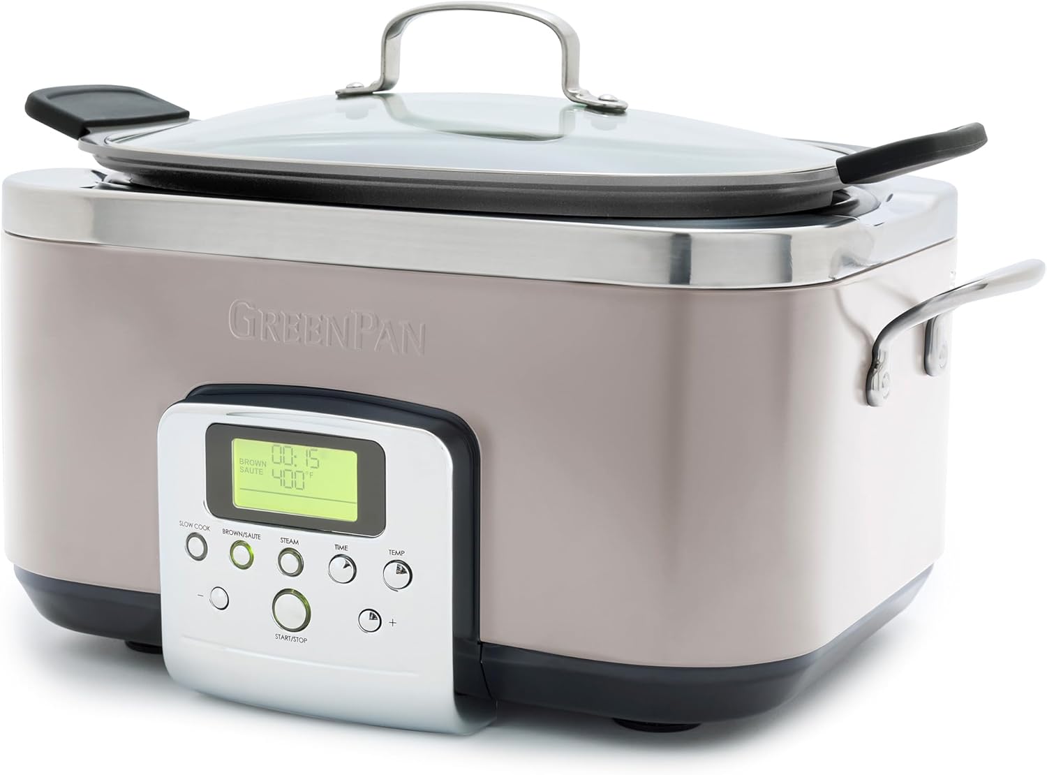 8-in-1 Programmable 6QT Electric Slow Cooker with Dishwasher-Safe Lid and Removable Base wourant
