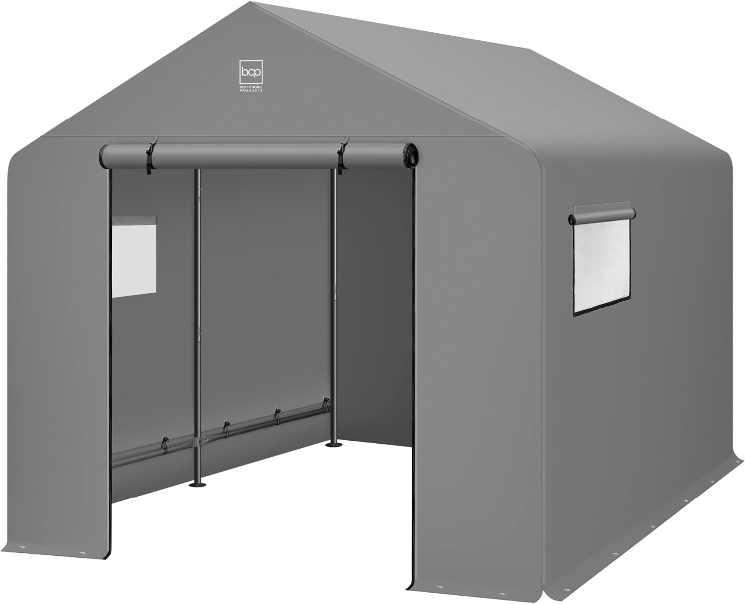 Best Choice Products 10x8ft Outdoor Storage Shed, Carport, Canopy Shelter wourant
