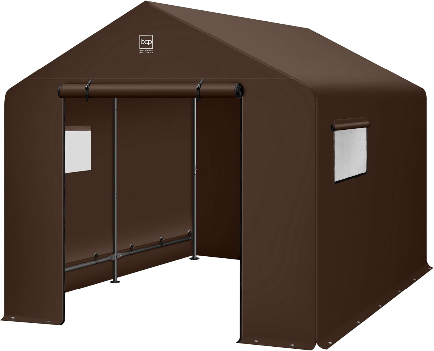 Best Choice Products 10x8ft Outdoor Storage Shed, Carport, Canopy Shelter wourant