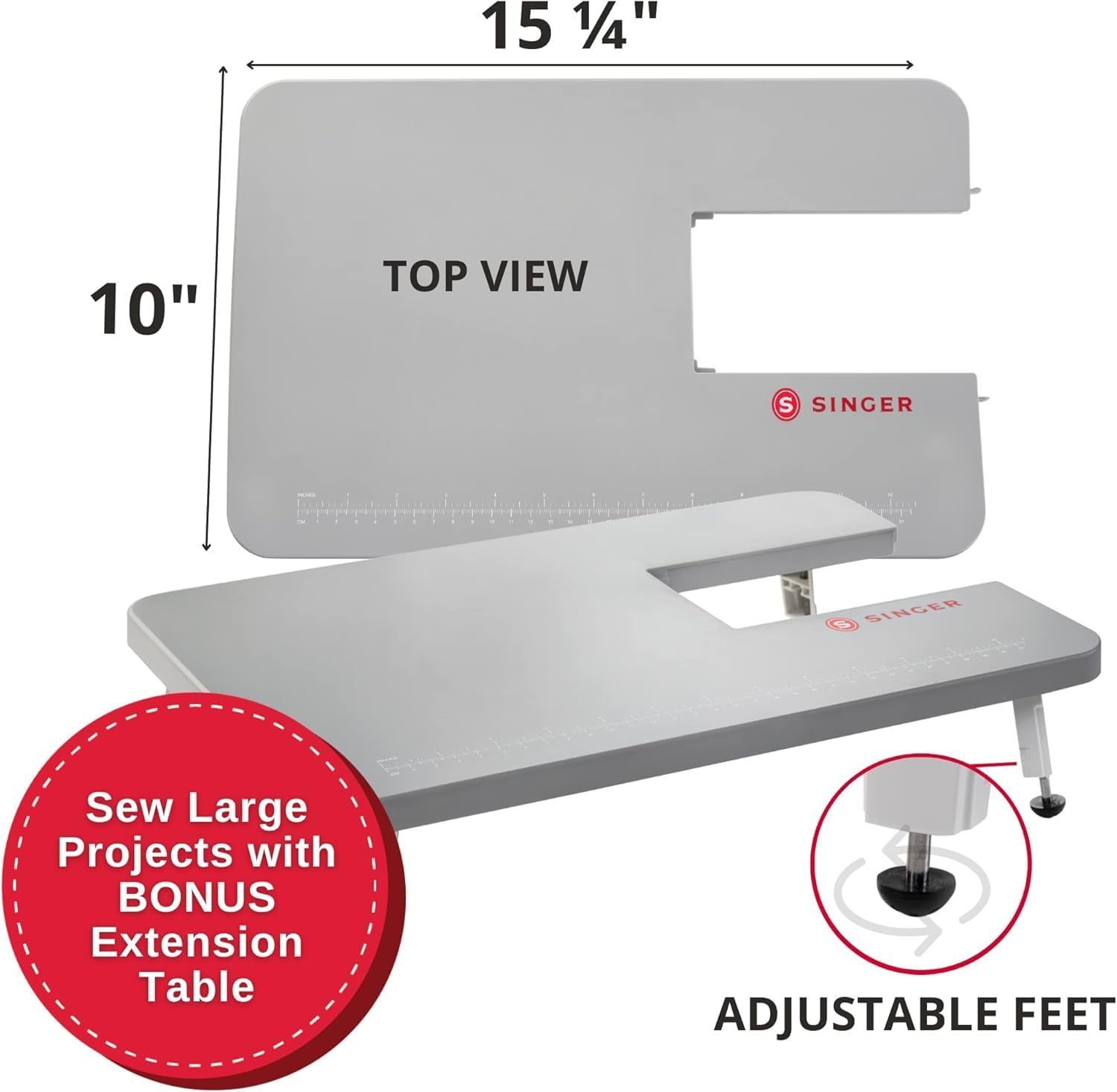 SINGER Heavy Duty 4452 High Speed Sewing Machine With Accessory Kit | Strong Motor with Enhanced Piercing Power, 110 Stitch Applications, Full Metal frame, 1-step Buttonhole & LED Lights wourant