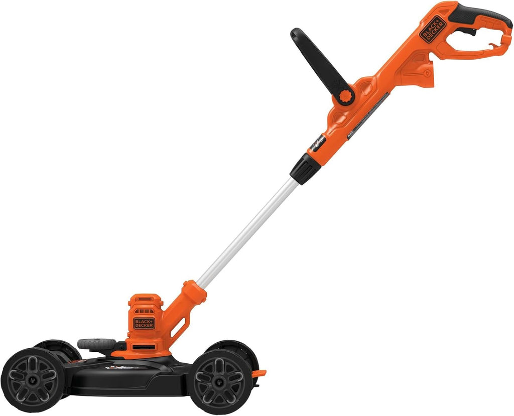 BLACK+DECKER 3-in-1 Corded Lawn Mower, String Trimmer & Edger, 12-Inch (BESTA512CM) wourant