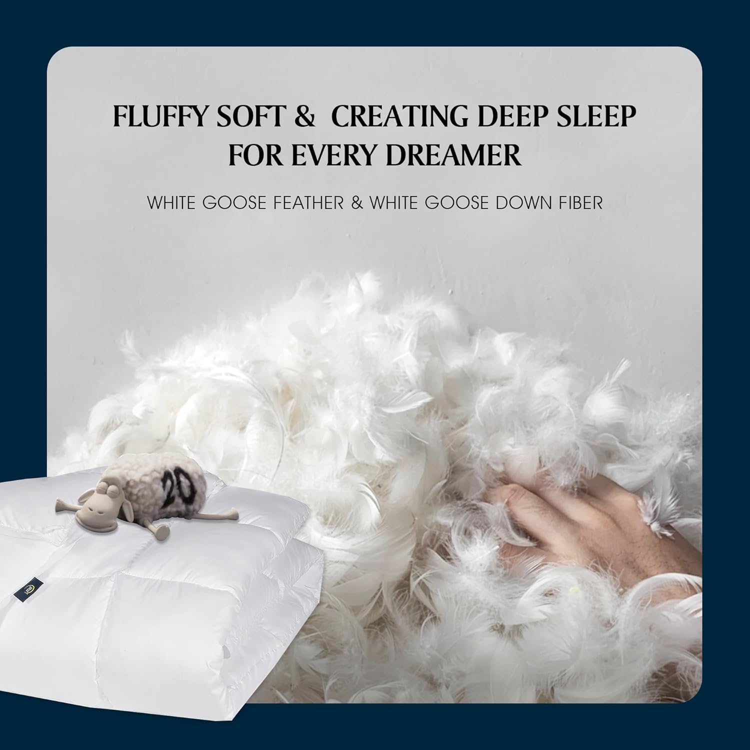 Luxury hypoallergenic duvet wourant