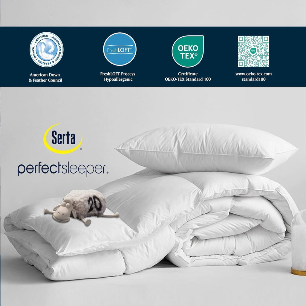 Serta Hotel Luxury Hypoallergenic Comforter Duvet Insert wourant