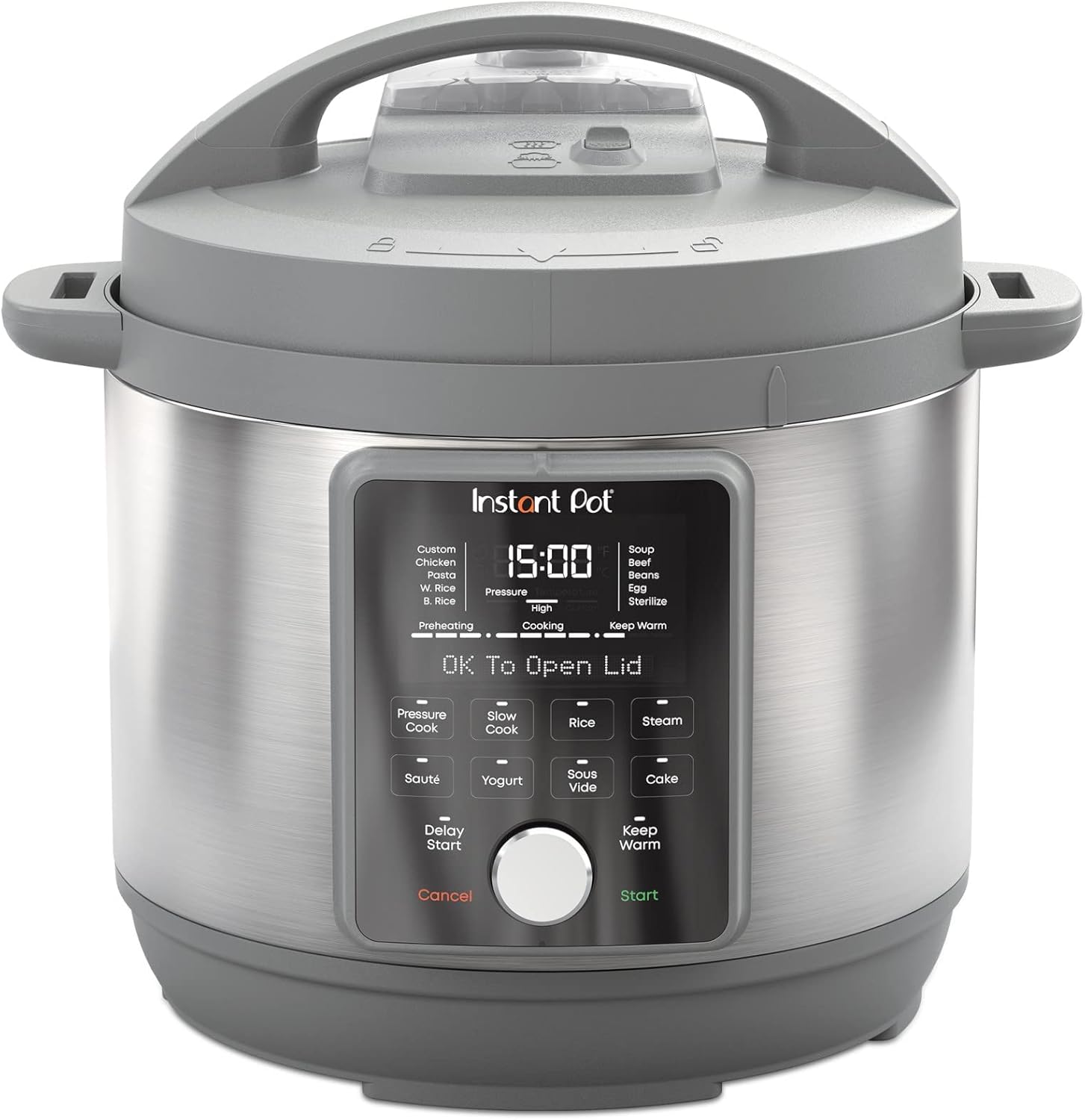 Instant Pot, 8-Quart Quiet 9-in-1 Electric Pressure Cooker Stainless Steel wourant