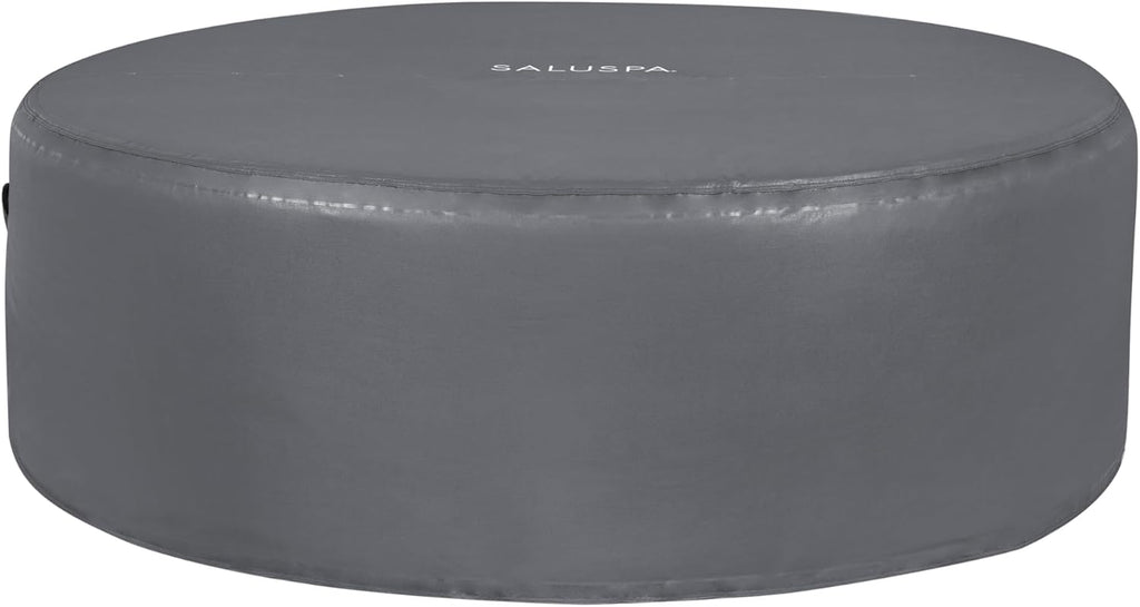 Bestway SaluSpa Miami EnergySense AirJet Inflatable Hot Tub Spa (71" x 26") | Portable Hot Tub with 2 Covers (1 Energy-Efficient Thermal Cover and 1 Standard Cover) | Fits Up to 2-4 Persons | Black wourant
