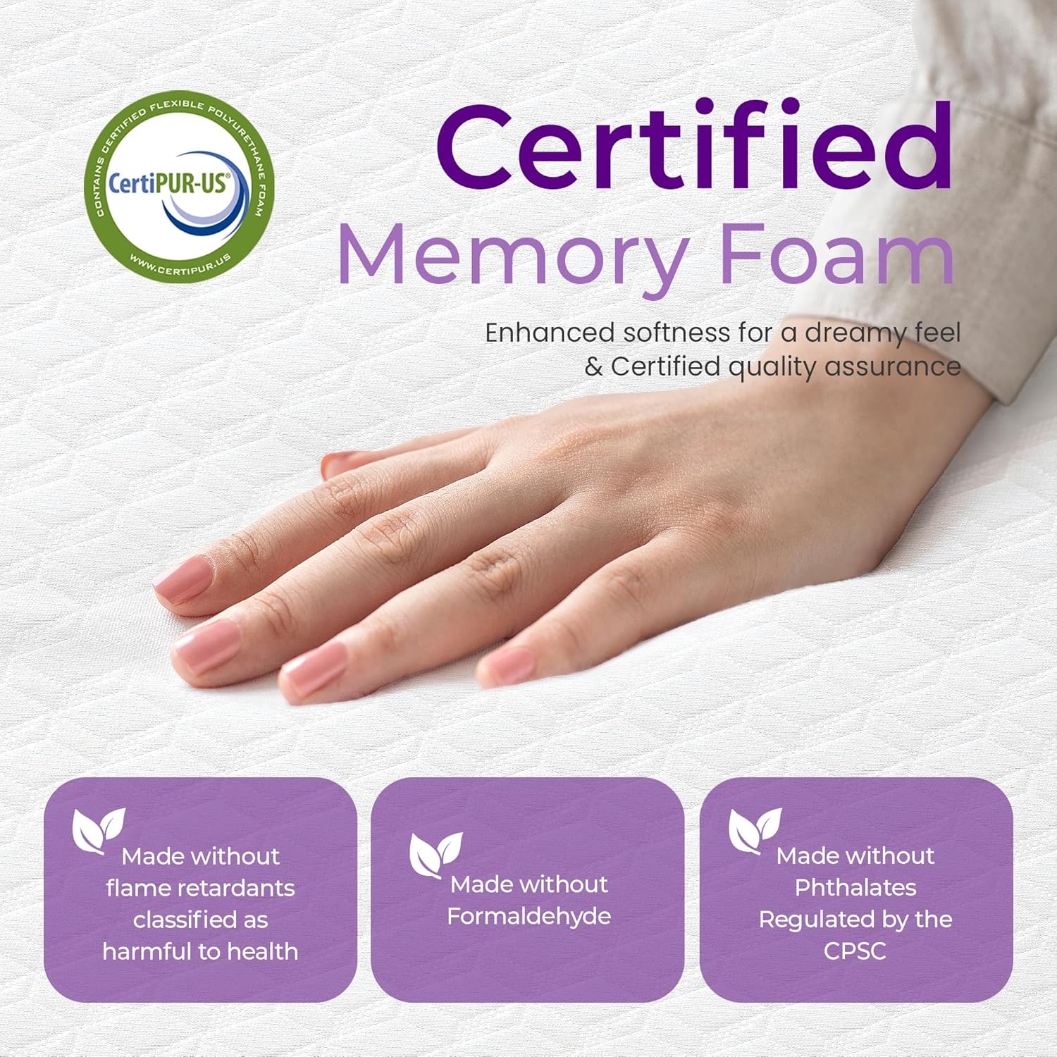 GAESTE 8-inch Fully Cooling Gel Memory Foam Mattress Mattress-in-a-Box wourant
