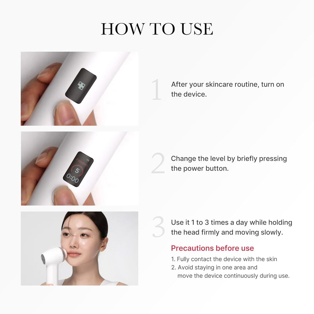 Medicube Age-R Ultra Tune 40.68 | High-tech 2 in 1 skin care tool - Skin elasticity, Line care, Radiance, Korean facial tools wourant