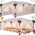 HOTEEL 10x30FT Party Tent with 8 Removable Sidewalls for Parties, Carpas para Fiestas wourant