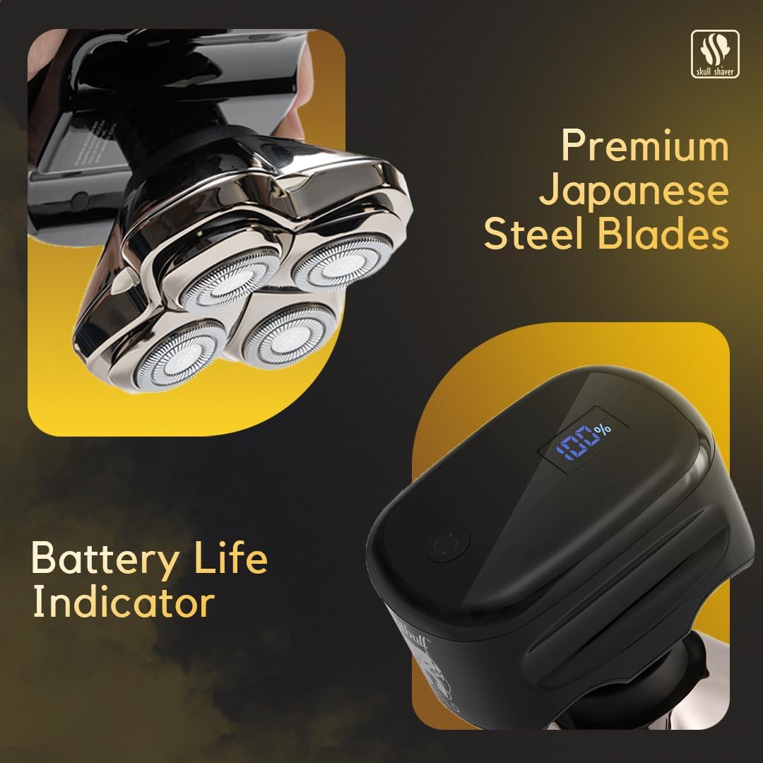 Pitbull Gold PRO Electric Head and Face Shaver wourant