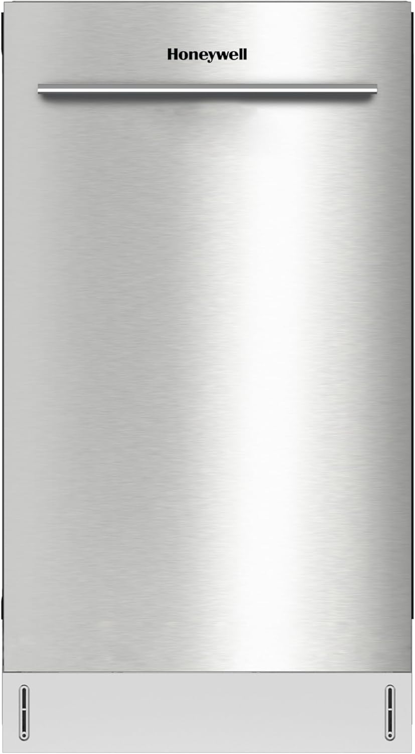 Honeywell 18-Inch Dishwasher with 8 Place Settings, 6 Washing Programs