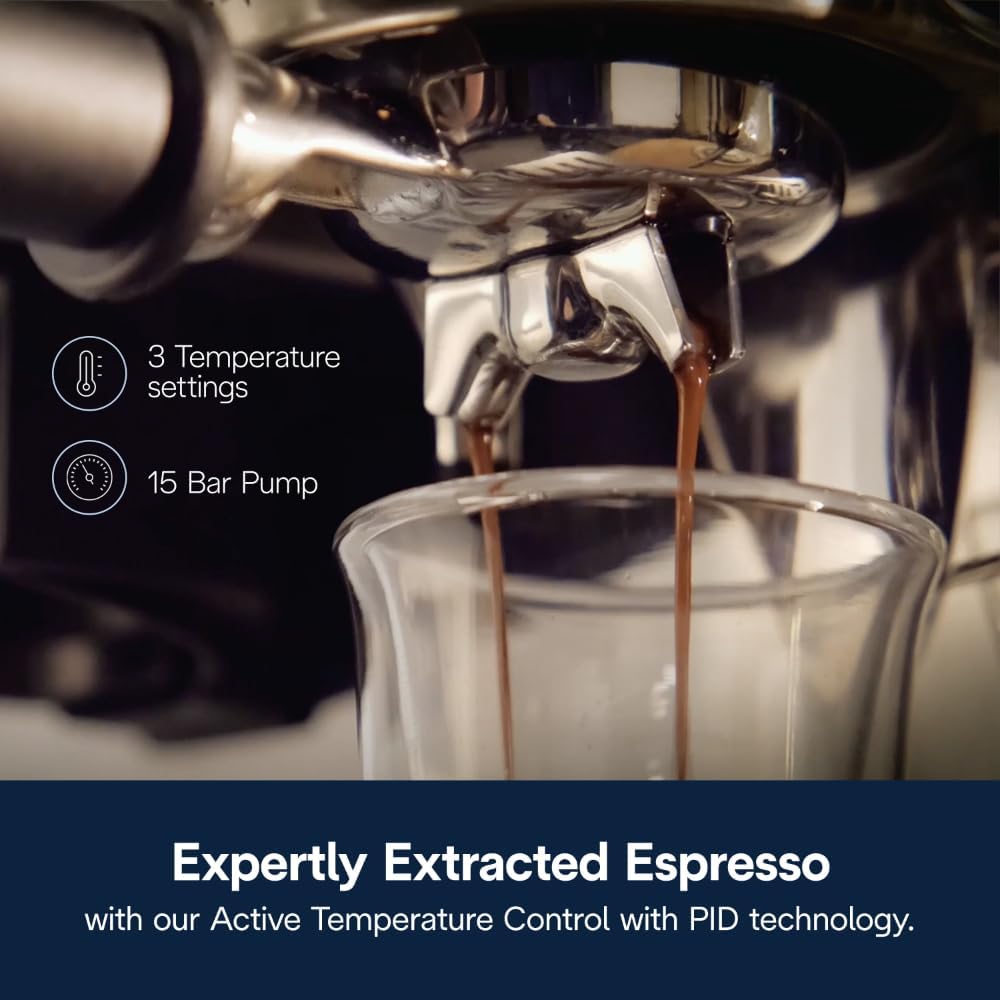 De'Longhi La Specialista Touch Espresso Machine with Grinder & Milk Frother ?Cold Brew & Iced Coffee Maker, Burr Grinder, 10 Drink Presets, Compact Bean to Cup, Award-Winning Italian Design woonhhop