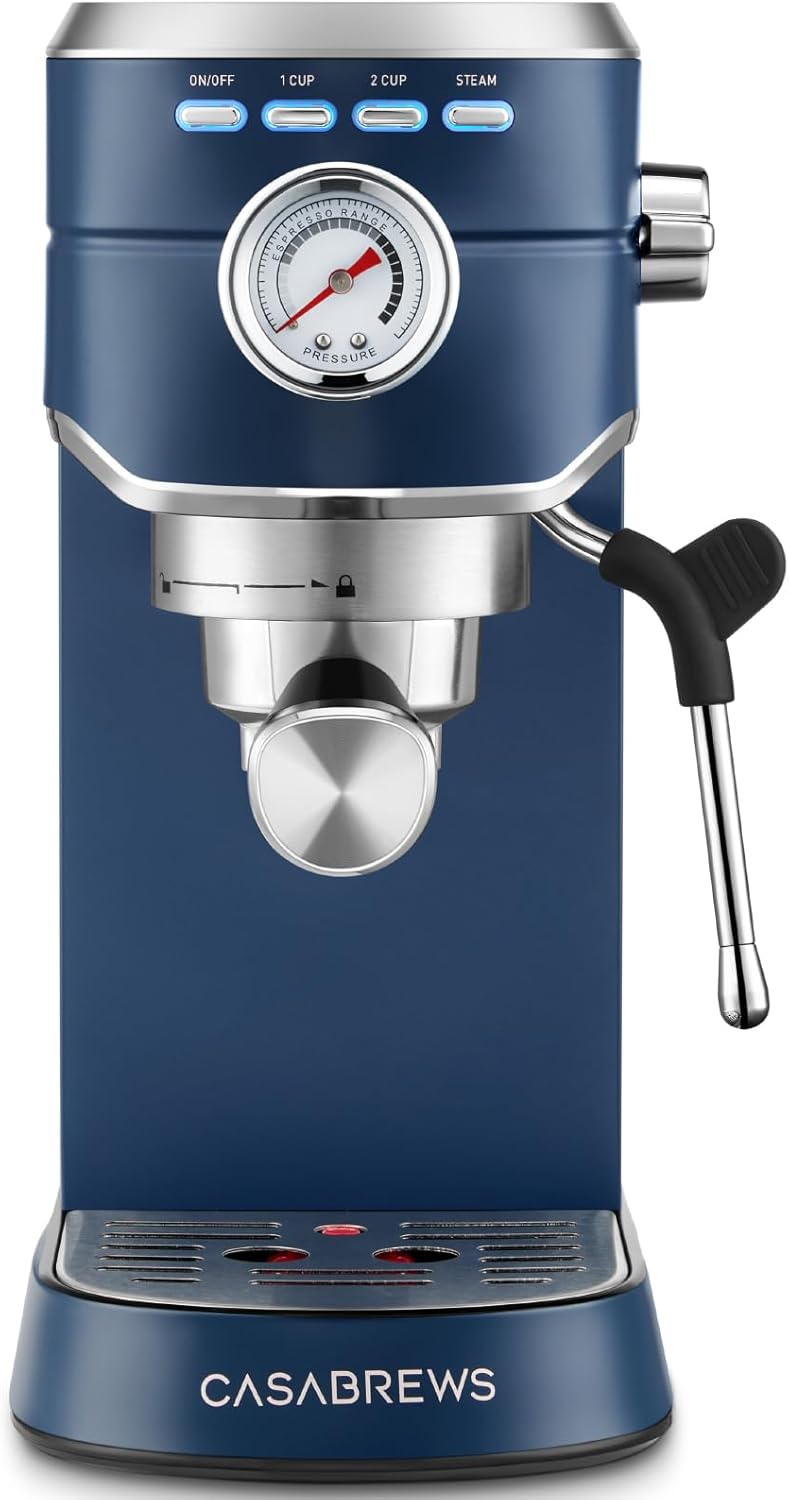 CASABREWS CM5418 Espresso Machine 20 Bar, Small Espresso Maker wourant