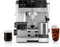 Ninja Luxe Café 3-in-1 Espresso, Drip Coffee and Cold Brew Machine | Integrated Coffee Grinder, Milk Frother, Assisted Tamper & Built-In Espresso Accessory Storage | Stainless Steel | ES601 woonhhop