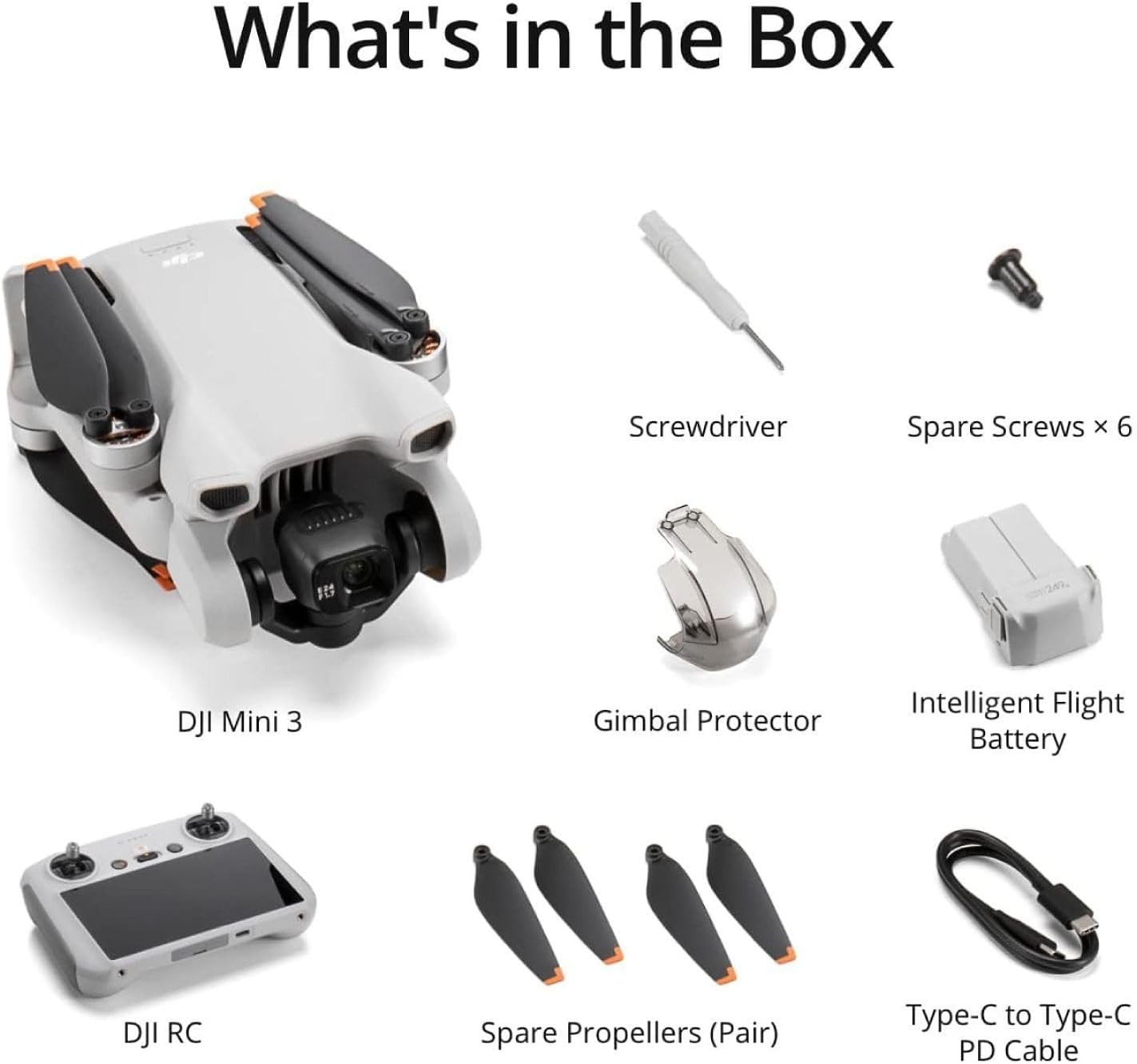 DJI Mini 3, Drones with Camera for Adults 4K, 38-min Flight Time, up to 32800ft (10km) Video Transmission, True Vertical Shooting, GPS Auto Return Integrated, Mini Drone with Camera for Beginners wourant
