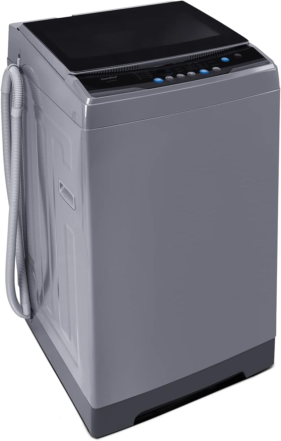COMFEE Washing Machine 2.4 Cu.ft LED Portable Washing Machine Washer Compact Laundry wourant