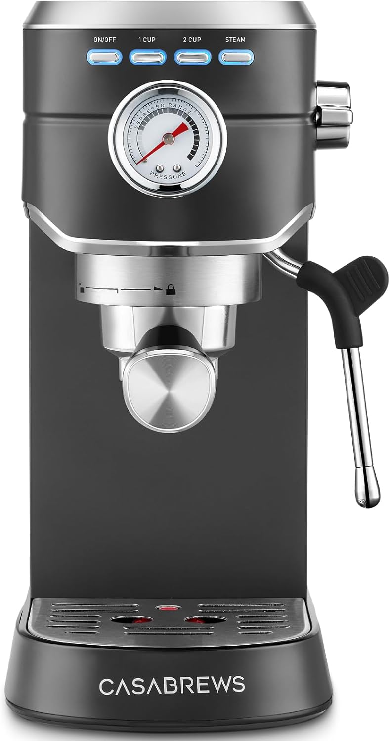 CASABREWS CM5418 Espresso Machine 20 Bar, Small Espresso Maker wourant