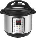 9-in-1 Multicooker, Pressure Cooker, Slow Cook, Rice Maker, Steamer, Sauté, Yogurt, Warmer & Sterilizer, Includes App With Over 800 Recipes, Stainless Steel, 6 Quarts wourant