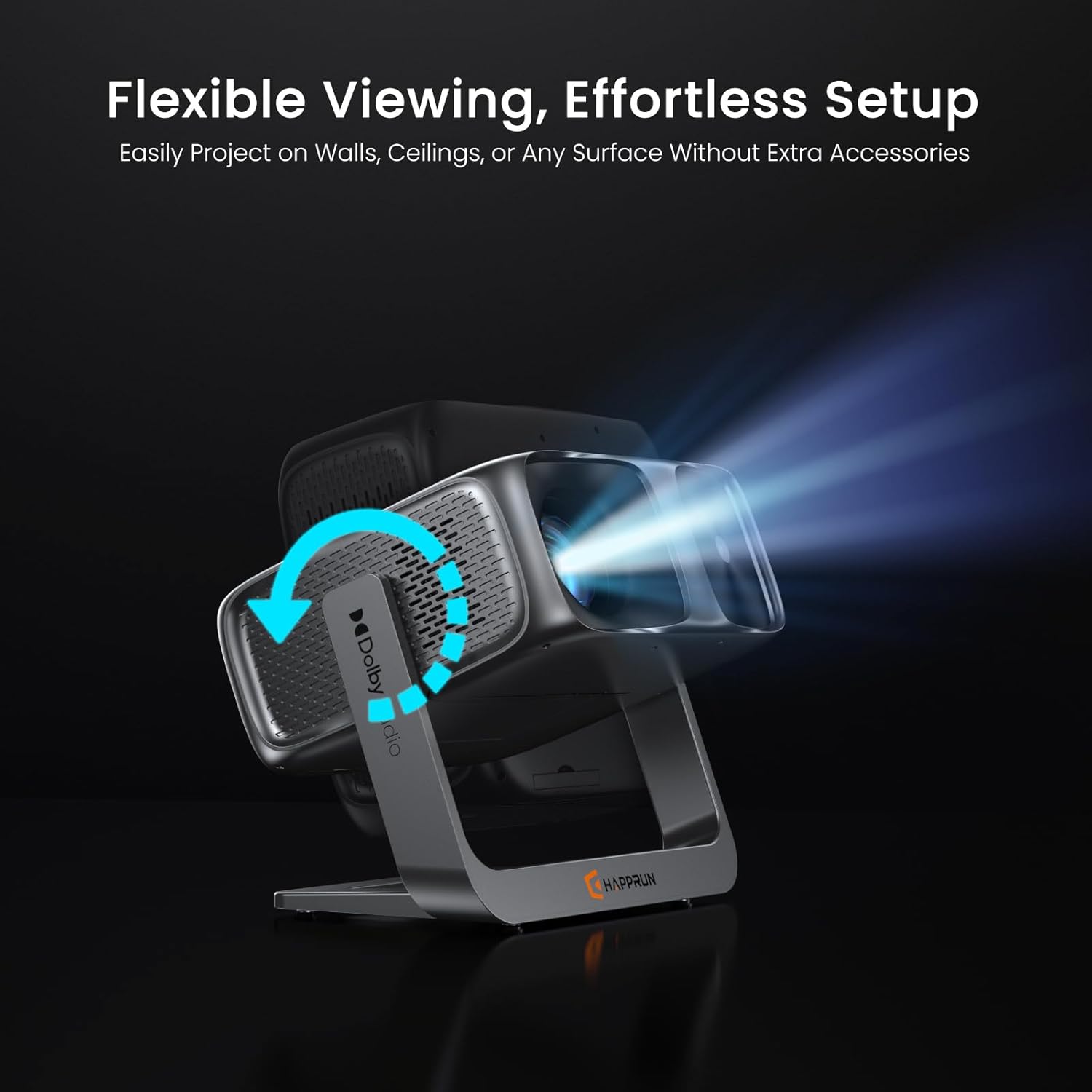 2000 ANSI Official Licensed Google TV Outdoor Projector 4K Decoding, Smart Projector wourant