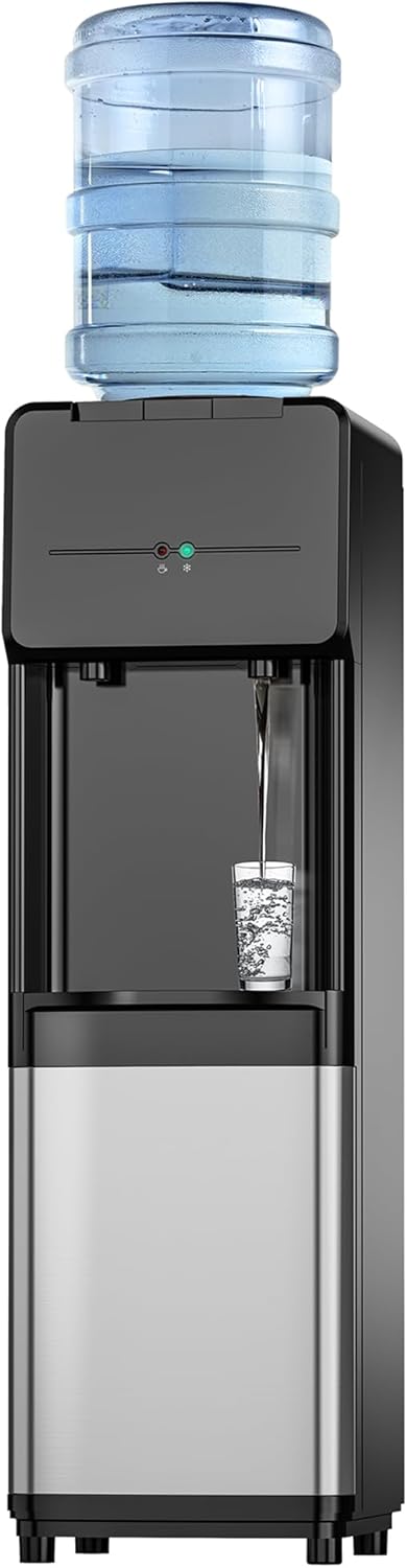 Euhomy Hot and Cold Water Dispenser, top-loading water dispenser, suitable for 3/5 gallon water bottles wourant