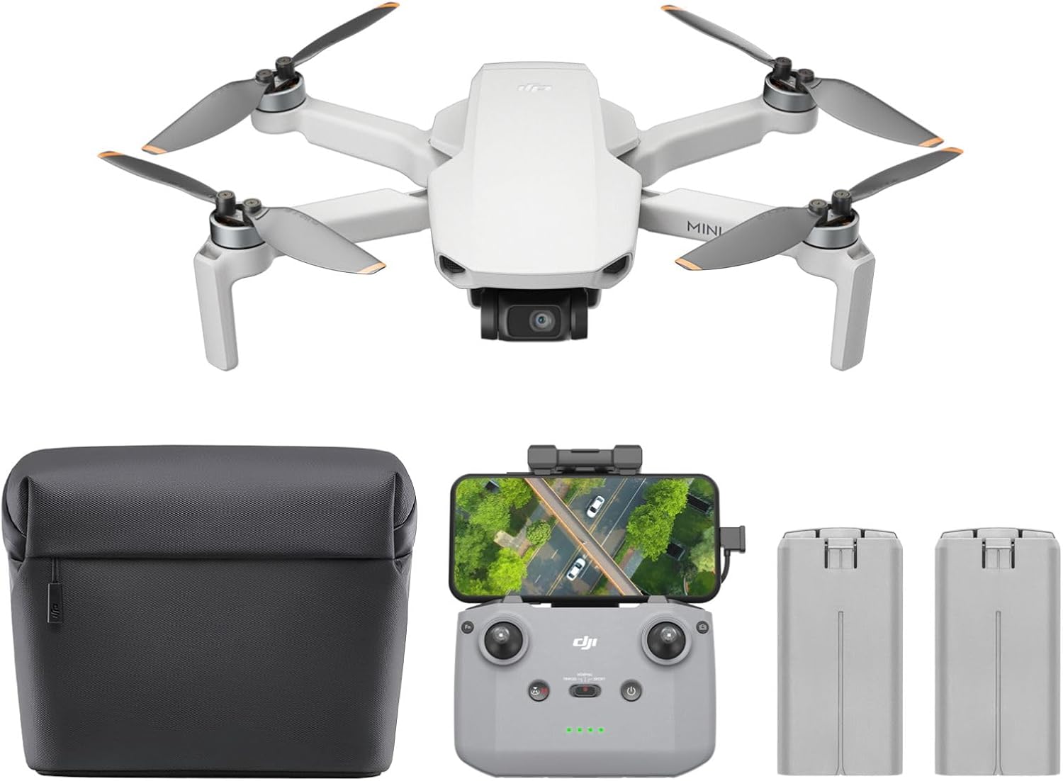 DJI Mini 4K, Drone with 4K UHD Camera for Adults, Under 249 g, 3-Axis Gimbal Stabilization, 10km Video Transmission, Auto Return, Wind Resistance, 1 Battery for 31-Min Max Flight Time, Intelligent Flight wourant
