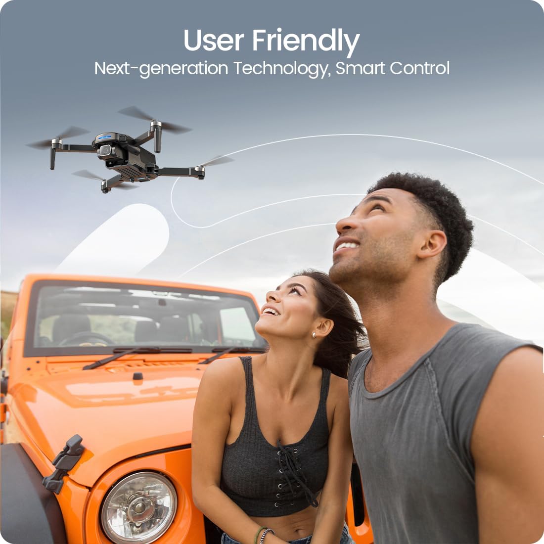 Holy Stone GPS Drone with 4K UHD Camera for Adults Beginner; HS360S 249g Foldable FPV RC Quadcopter with 10000 Feet Control Range, Brushless Motor, Follow Me, Smart Return Home, 5G Transmission wourant