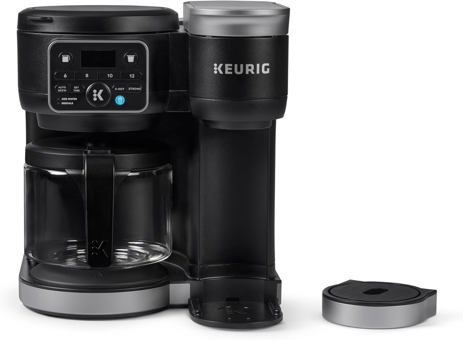 Keurig K-Duo Hot & Iced Single Serve & Carafe Coffee Maker MultiStream Technology 72oz Reservoir wourant