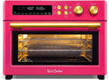 Infrared Heating Air Fryer Toaster Oven, Extra Large Countertop Convection Oven 10-in-1 Combo, 6-Slice Toast, Enamel Baking Pan Easy Clean with Recipe Book, Black Matte Stainless Steel wourant