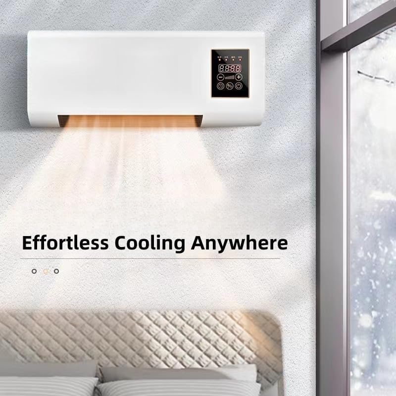 2025 New Climafy Air Conditioner, Climafy Portable Air Conditioner Split Max, Multifunctional Wall Air Conditioner, Effortless Cooling Anywhere with Split Max, Quiet Operation for Home, Office (D) wourant