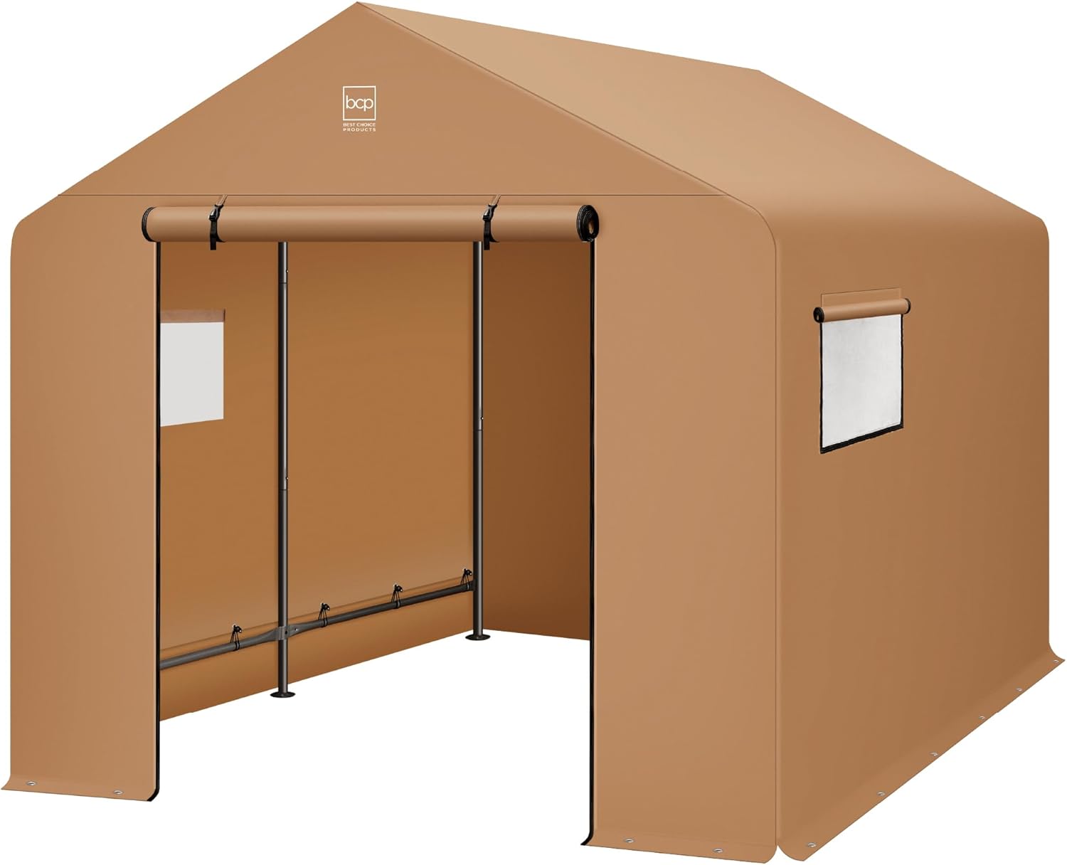 Best Choice Products 10x8ft Outdoor Storage Shed, Carport, Canopy Shelter wourant