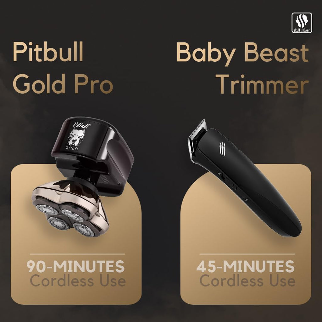 Pitbull Gold PRO Electric Head and Face Shaver wourant