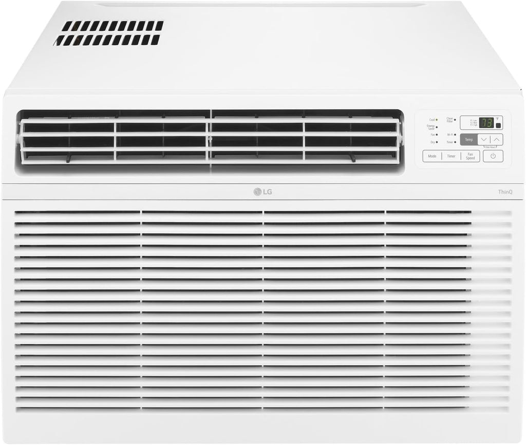 LG 6,000 BTU Window Air Conditioner, 115V, Cools 250 Sq.Ft. for Bedroom, Den wourant