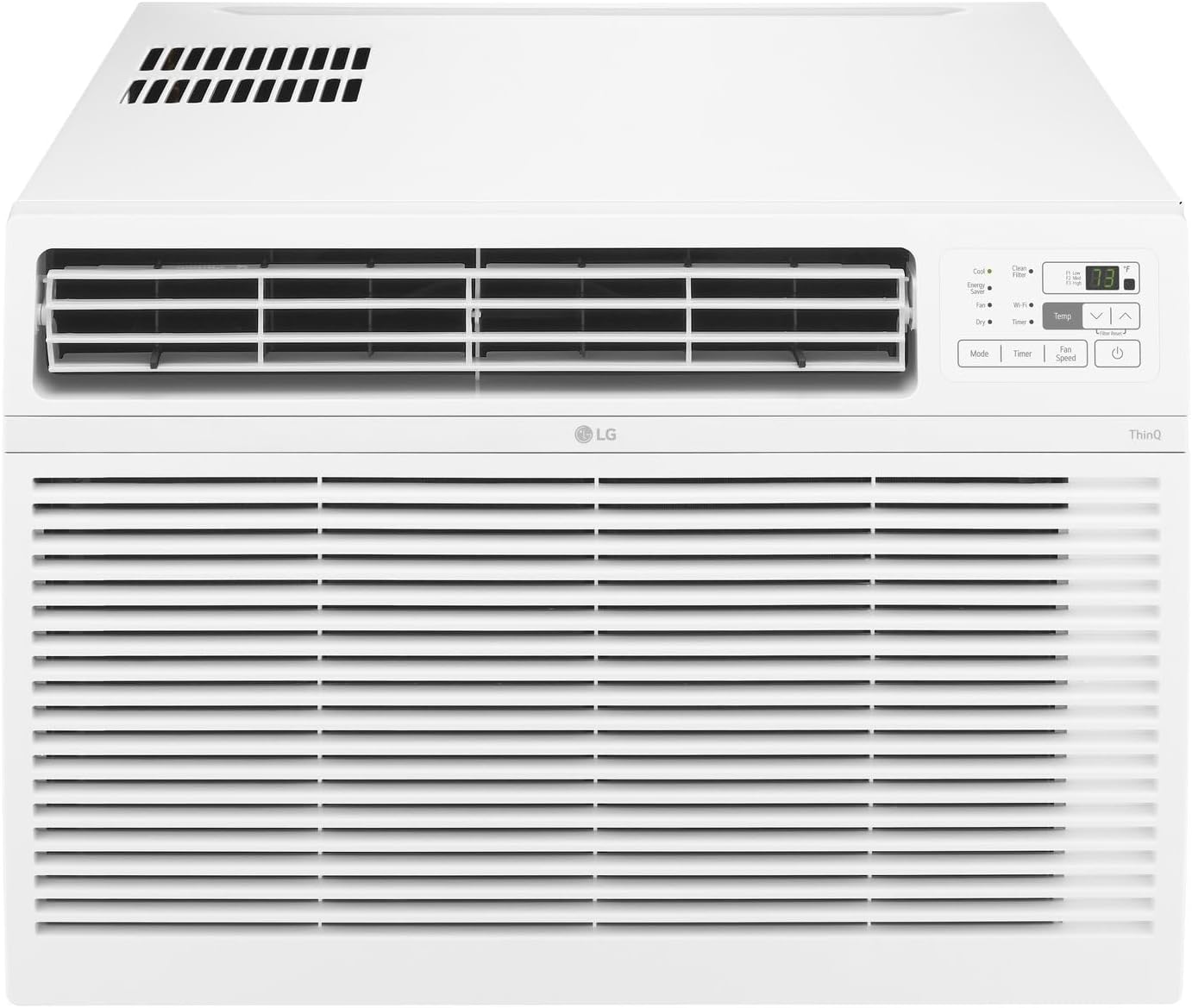 LG 6,000 BTU Window Air Conditioner, 115V, Cools 250 Sq.Ft. for Bedroom, Den wourant