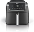 Ninja Air Fryer Pro 4-in-1 with 5 QT Capacity, Air Fry, Roast, Reheat, Dehydrate, Air Crisp Technology with 400F for hot, 120 Volts, Nonstick Basket & Crisper Plate, Grey, AF141 wourant