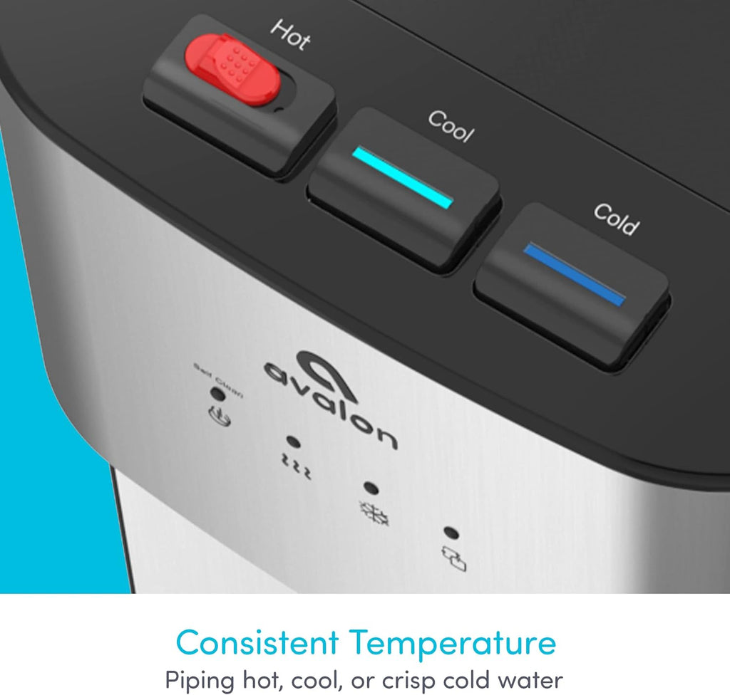 Avalon Limited Edition Self Cleaning Water Cooler Water Dispenser 3 Temperature Settings wourant