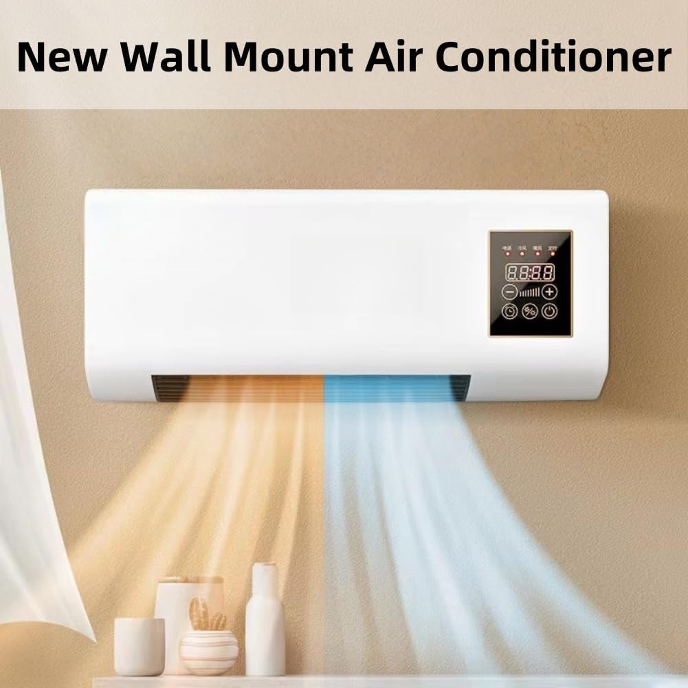 2025 New Climafy Air Conditioner, Climafy Portable Air Conditioner Split Max, Multifunctional Wall Air Conditioner, Effortless Cooling Anywhere with Split Max, Quiet Operation for Home, Office (D) wourant