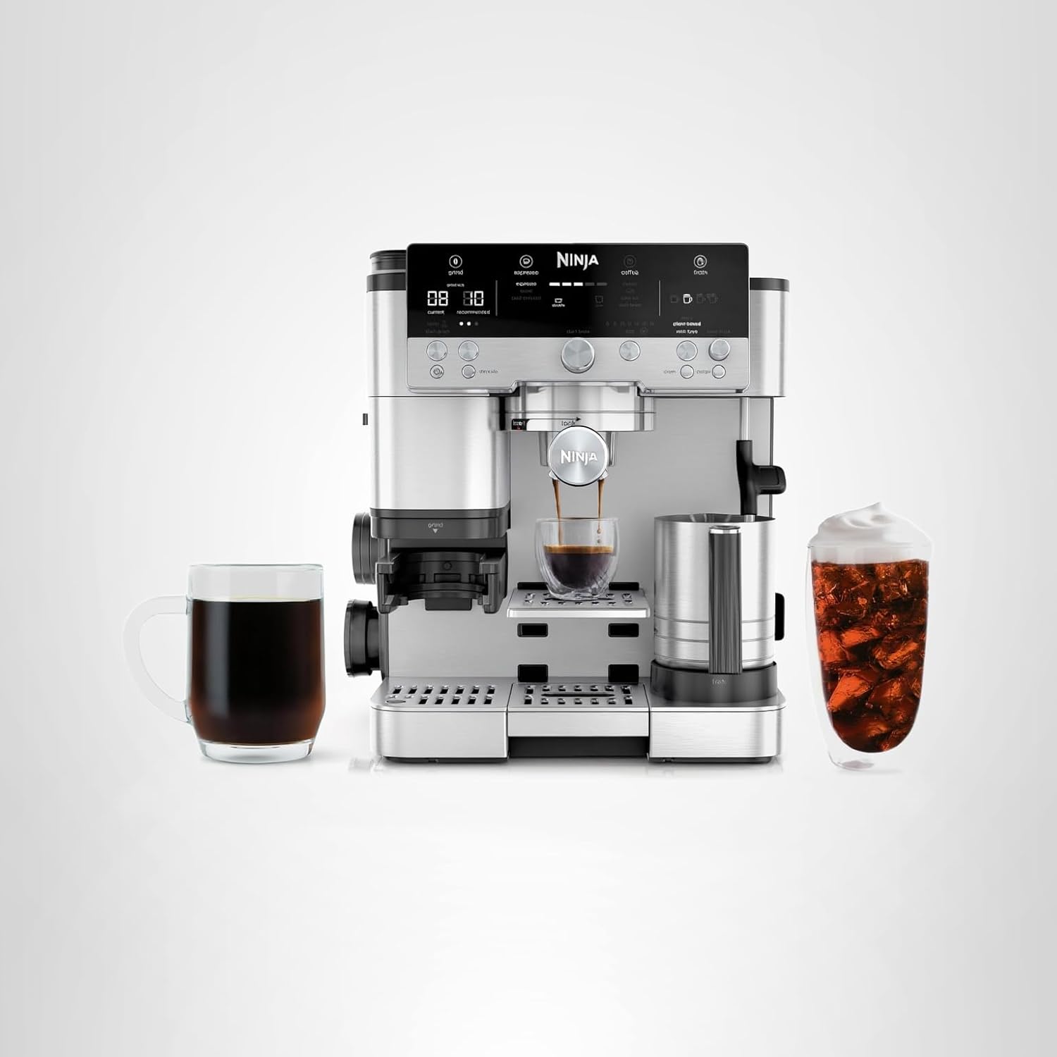 Ninja Luxe Café 3-in-1 Espresso Drip Coffee and Cold Brew Machine Integrated Coffee Grinder wourant