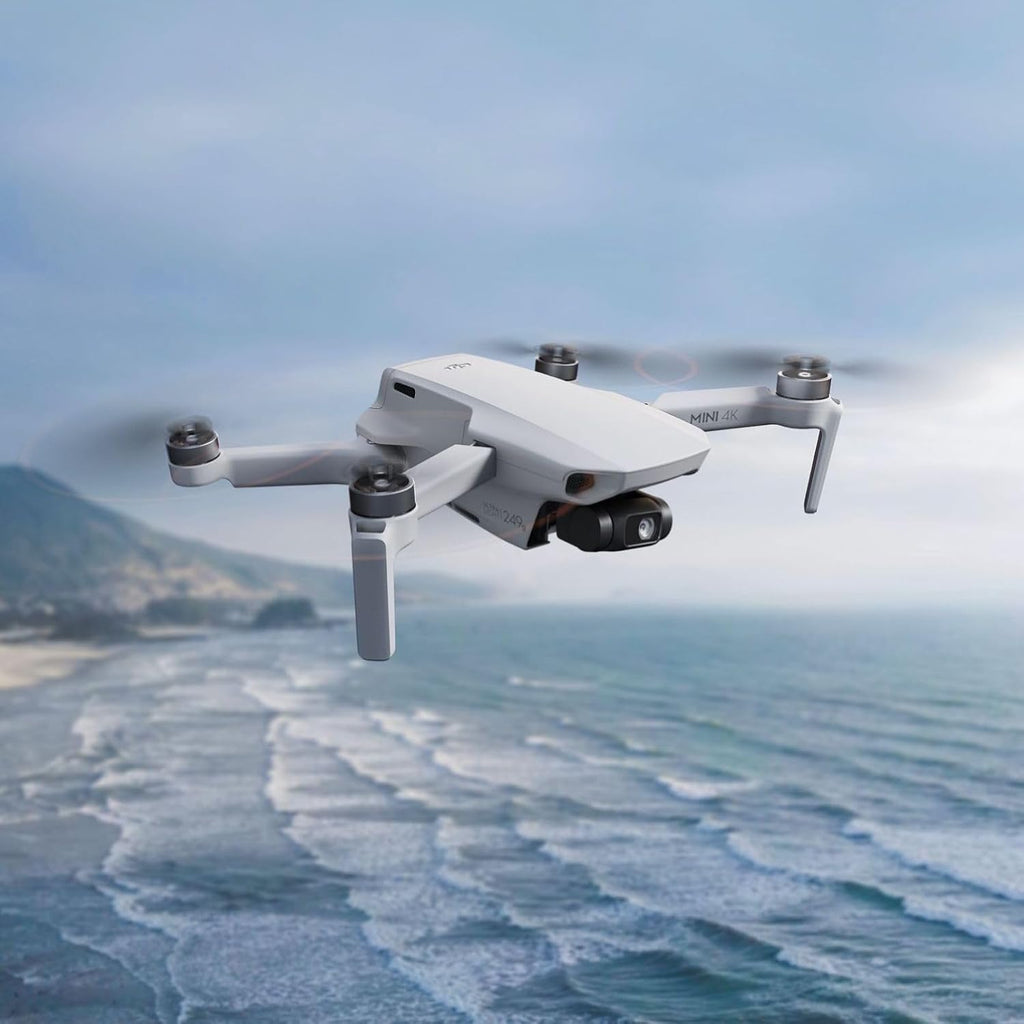 DJI Mini 4K, Drone with 4K UHD Camera for Adults, Under 249 g, 3-Axis Gimbal Stabilization, 10km Video Transmission, Auto Return, Wind Resistance, 1 Battery for 31-Min Max Flight Time, Intelligent Flight wourant